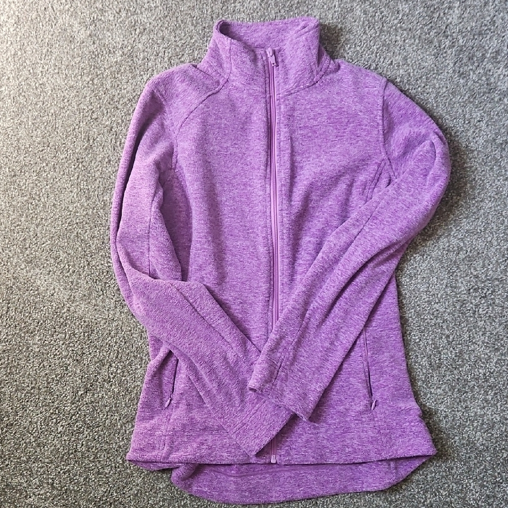 NWOT Lilac Full-Zip Fleece S